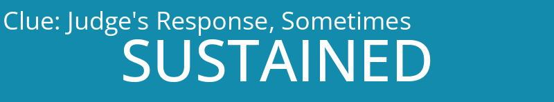 Judge's Response, Sometimes