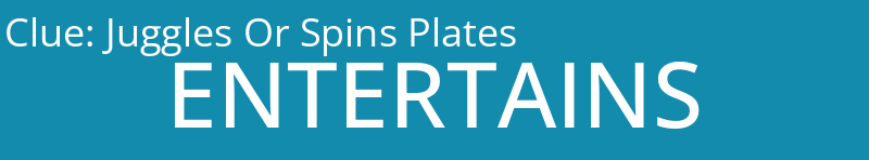 Juggles Or Spins Plates