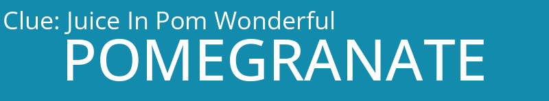 Juice In Pom Wonderful