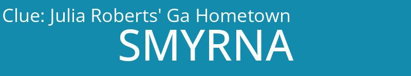 Julia Roberts' Ga Hometown