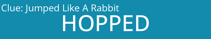 Jumped Like A Rabbit