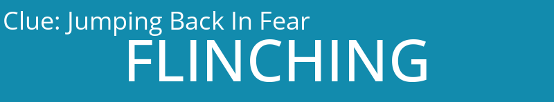 Jumping Back In Fear