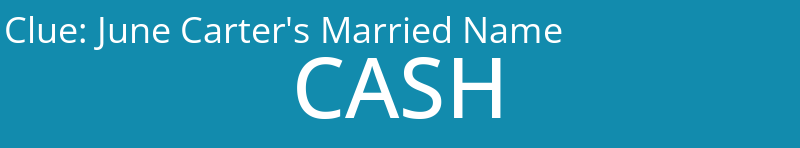 June Carter's Married Name