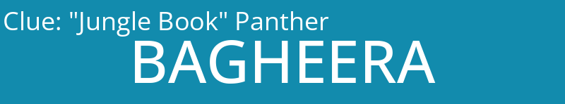 "Jungle Book" Panther