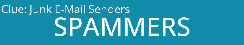 Junk E-Mail Senders