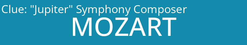 "Jupiter" Symphony Composer