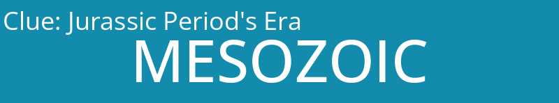 Jurassic Period's Era