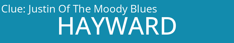 Justin Of The Moody Blues