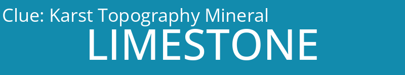 Karst Topography Mineral
