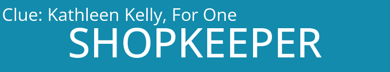 Kathleen Kelly, For One