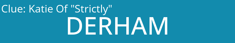 Katie Of "Strictly"