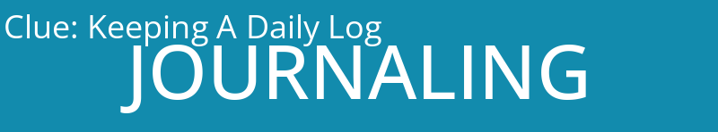 Keeping A Daily Log
