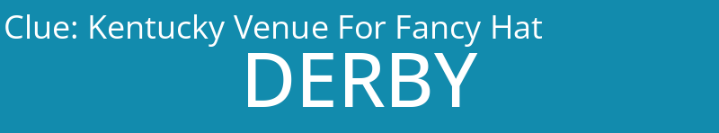 Kentucky Venue For Fancy Hat