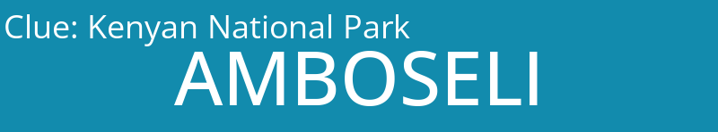 Kenyan National Park