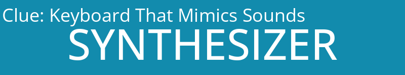 Keyboard That Mimics Sounds