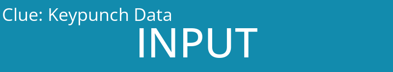 Keypunch Data