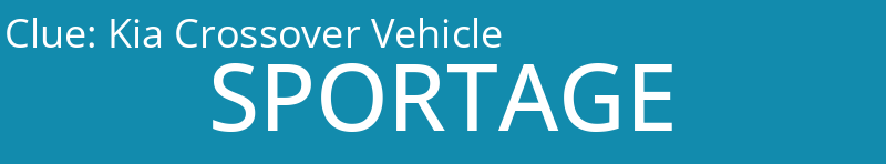 Kia Crossover Vehicle