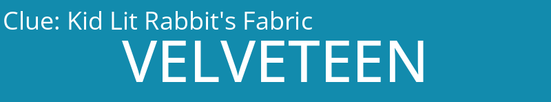 Kid Lit Rabbit's Fabric