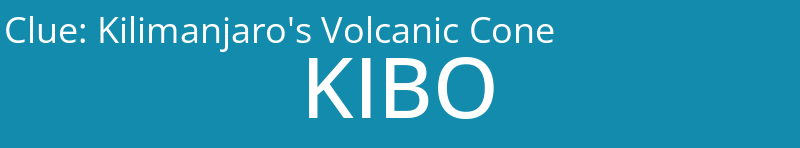Kilimanjaro's Volcanic Cone