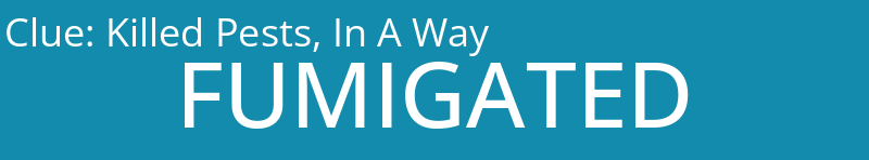 Killed Pests, In A Way