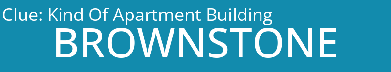 Kind Of Apartment Building