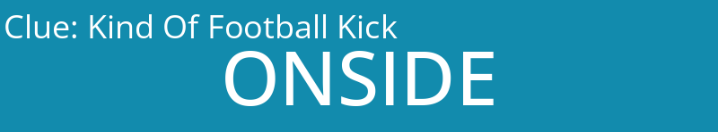 Kind Of Football Kick