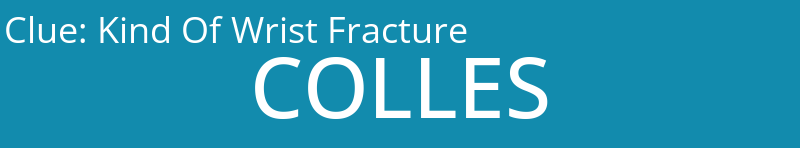 Kind Of Wrist Fracture