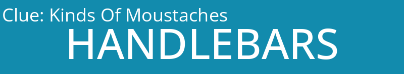 Kinds Of Moustaches