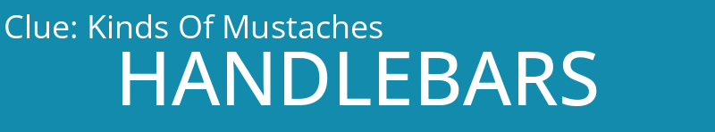 Kinds Of Mustaches