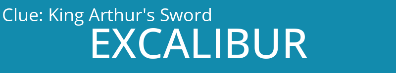 King Arthur's Sword