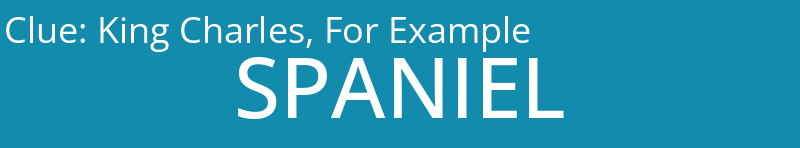 King Charles, For Example