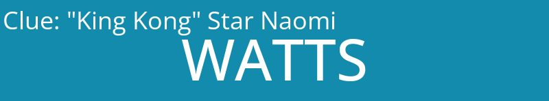 "King Kong" Star Naomi