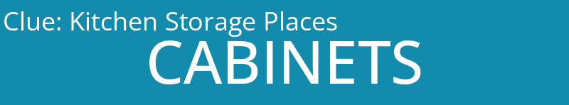 Kitchen Storage Places