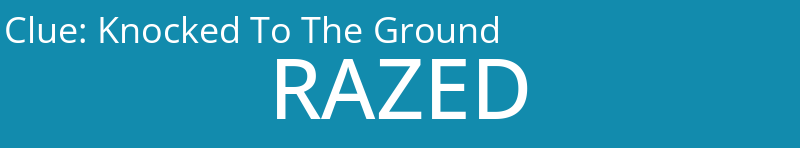 Knocked To The Ground