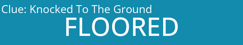 Knocked To The Ground