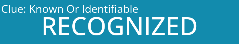 Known Or Identifiable