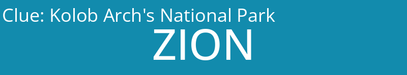 Kolob Arch's National Park