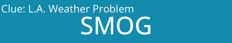 L.A. Weather Problem