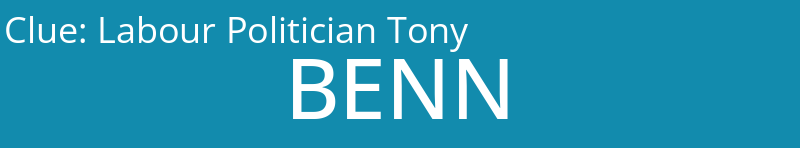 Labour Politician Tony