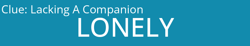 Lacking A Companion