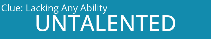 Lacking Any Ability