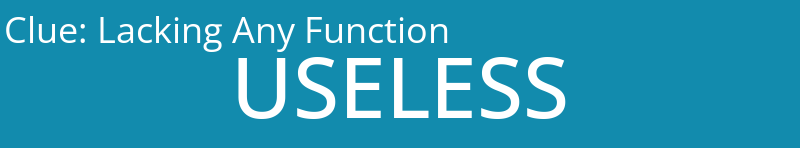 Lacking Any Function