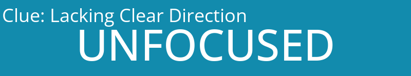 Lacking Clear Direction