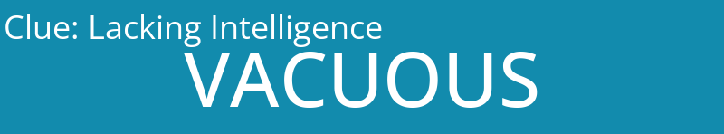 Lacking Intelligence