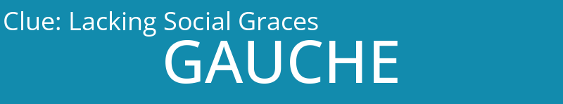 Lacking Social Graces