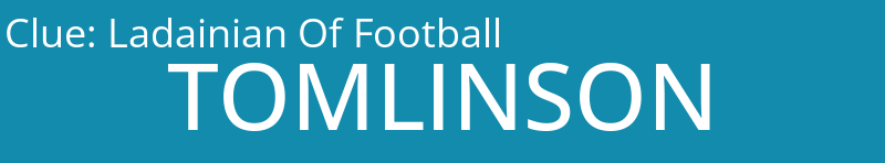 Ladainian Of Football