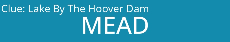 Lake By The Hoover Dam