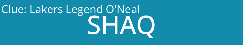 Lakers Legend O'Neal