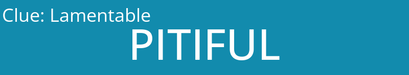 Lamentable