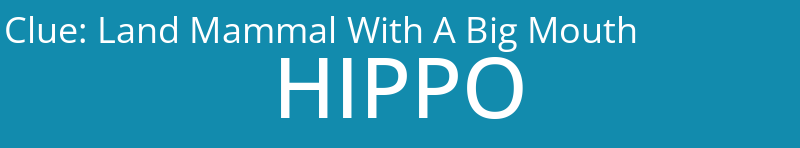 Land Mammal With A Big Mouth